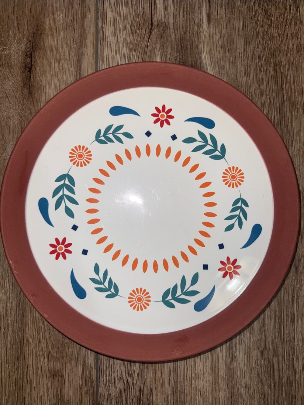 Mesa Mia CHAPALA by Jenny Martinez Mexican Style Stoneware Dinner Plates Set 4